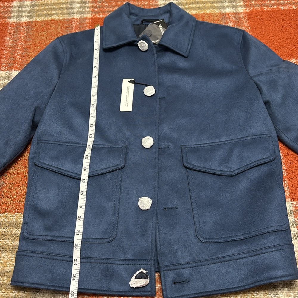 Express Men's Deep Blue Jacket - Picture 10 of 11